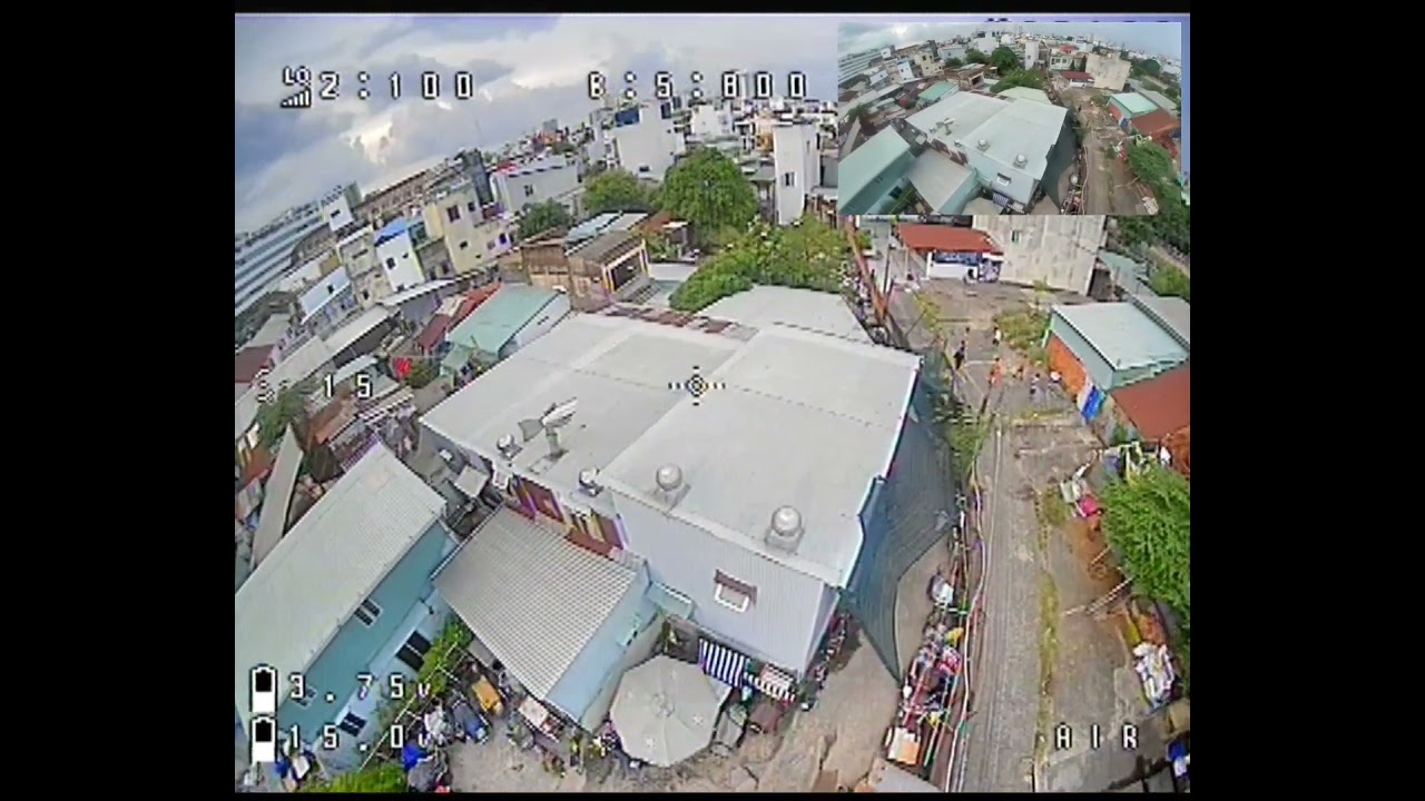 Skyzone sky04x + Insta 360 go 1