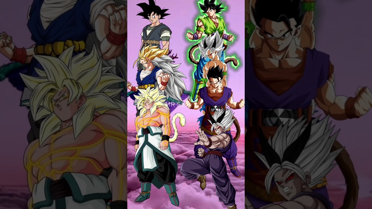 Absalon Goku VS AF Goku & Af Gohan #dbs #dbz