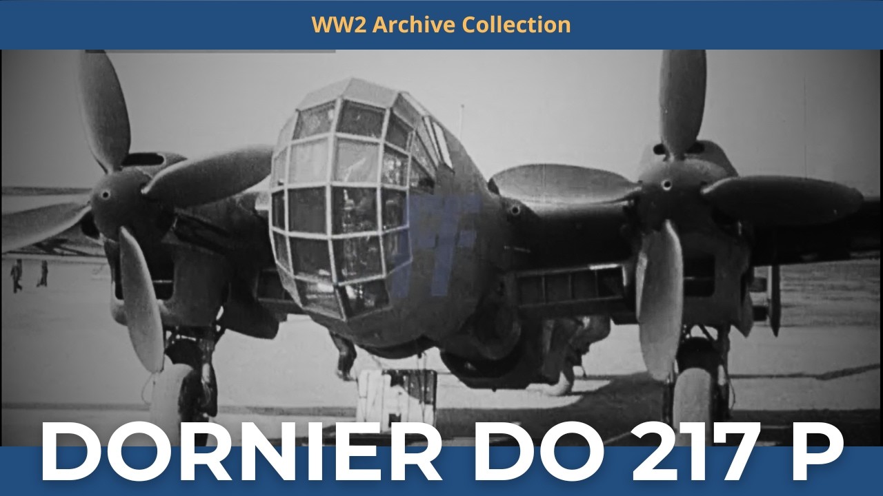 Dornier Do-217 Bomber Construction - 300305X | Footage Farm Ltd