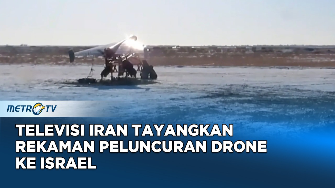 Detik-detik Menegangkan Iran Luncurkan Drone ke Israel