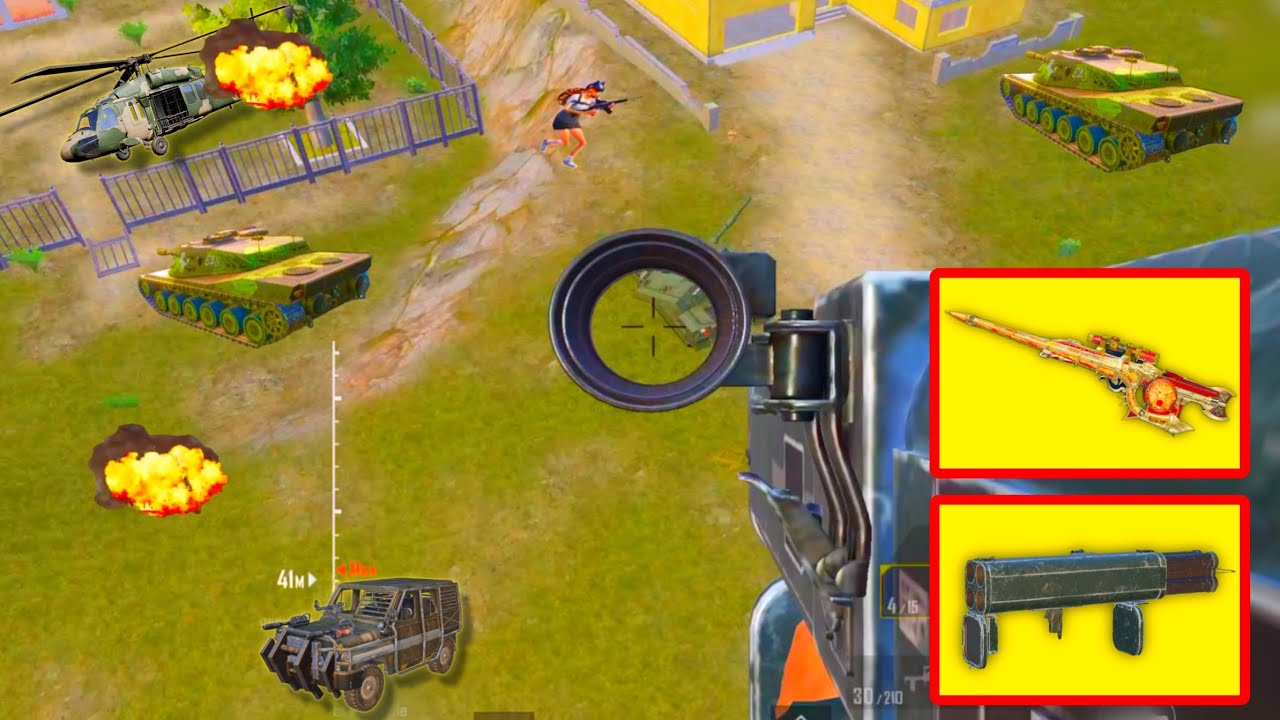 😱Destroying Payload with M202+AMR💥 | Chopper VS Powerful Tank - Payload Gameplay🔥
