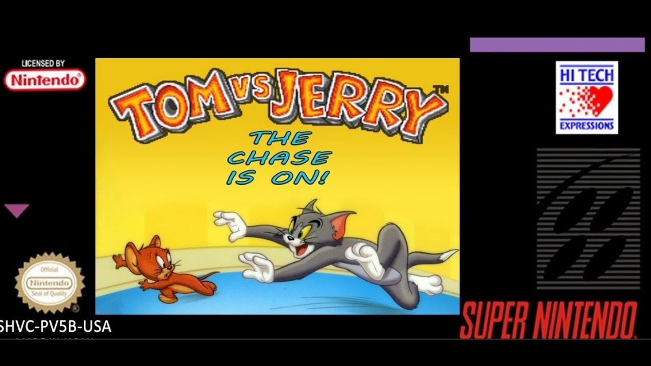 Tom vs. Jerry: The Chase is On! (Apr 28, 1995 prototype, All levels) SNES - Walkthrough