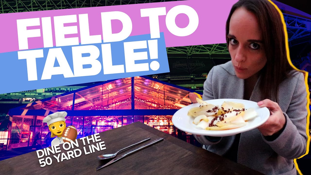 Field to Table- Dine on 50 yard line! 🍽 | Local Lens Seattle