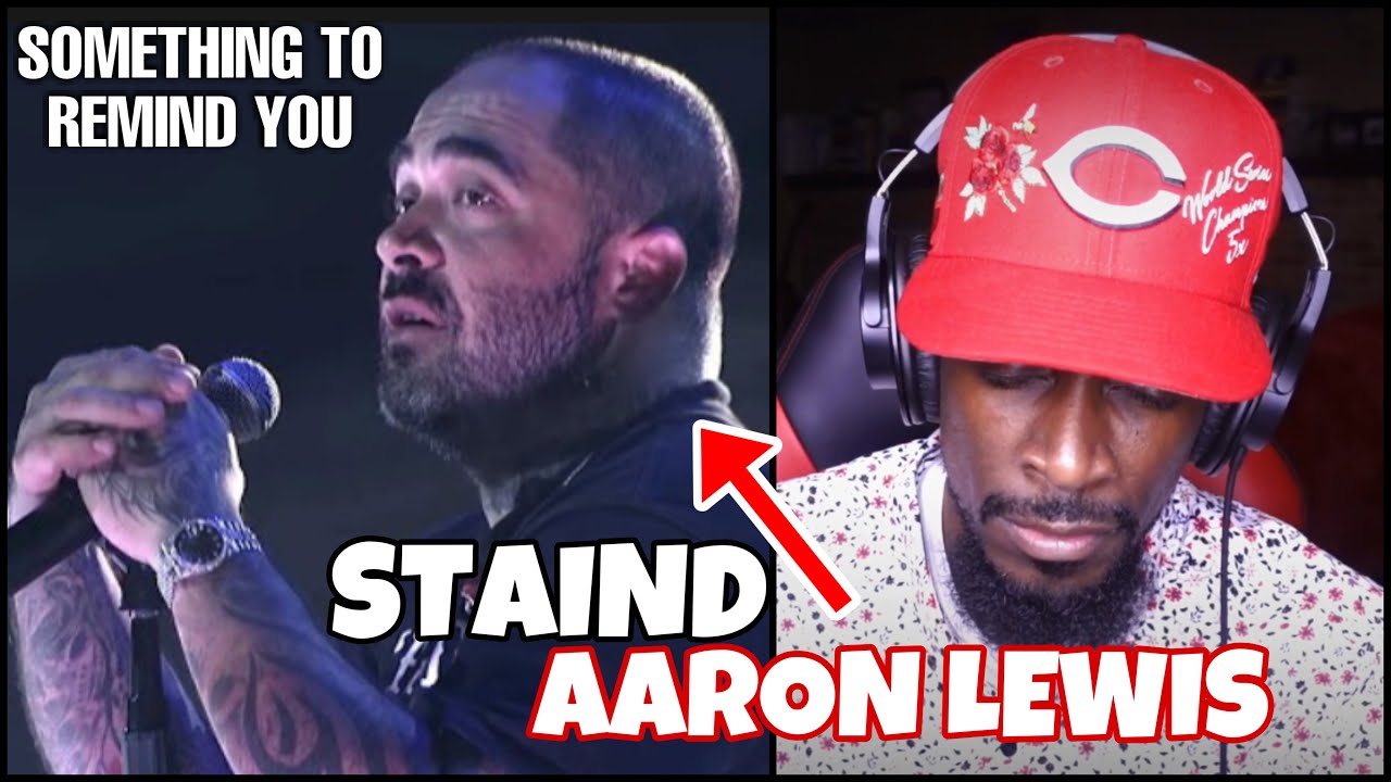 Aaron Lewis Can SANG!! Staind - Something To Remind You | Reaction
