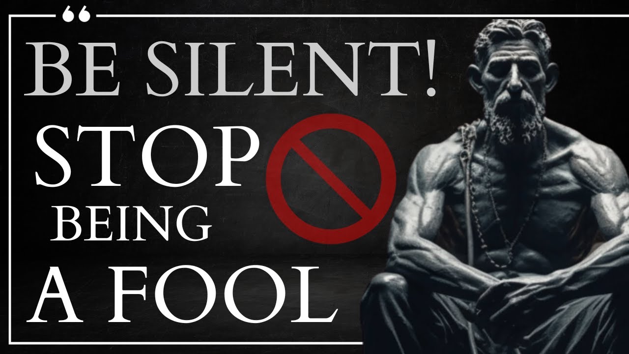 7 Traits of People Who Speak Less - Stoicism