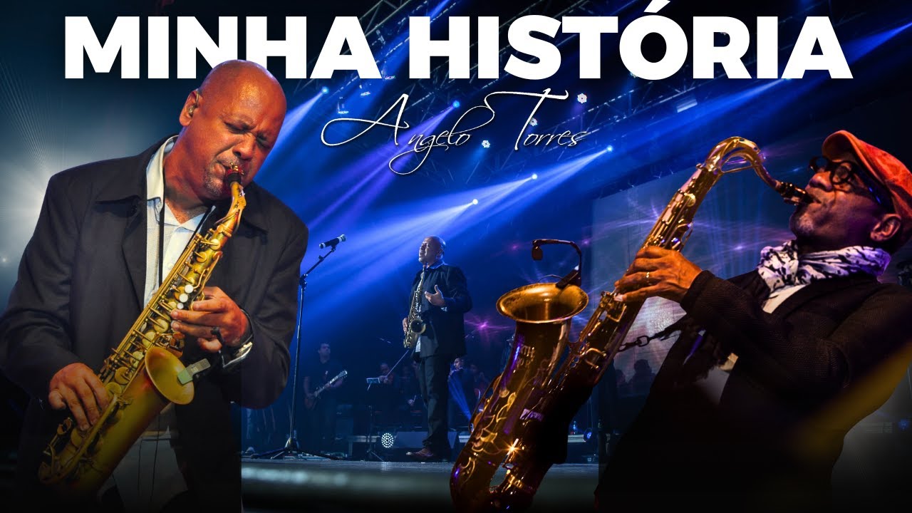 DVD MINHA HISTÓRIA (Completo) ANGELO TORRES. Feat. Kirk Whalum / Álvaro Tito / Kleber Lucas