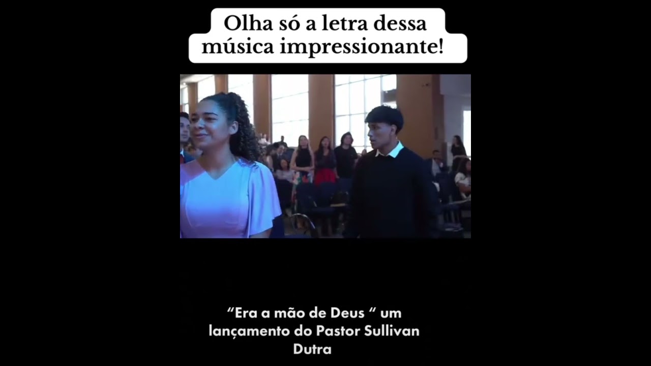 Era a m&atilde;o de Deus ali (PR.Sullivan Dutra)