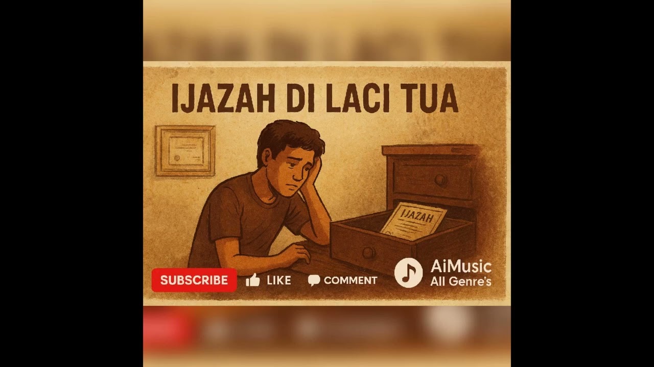 Ijazah di Laci Tua – AiMusic All Genre’s | Official Lyric Video (Folk Balada Sosial)
