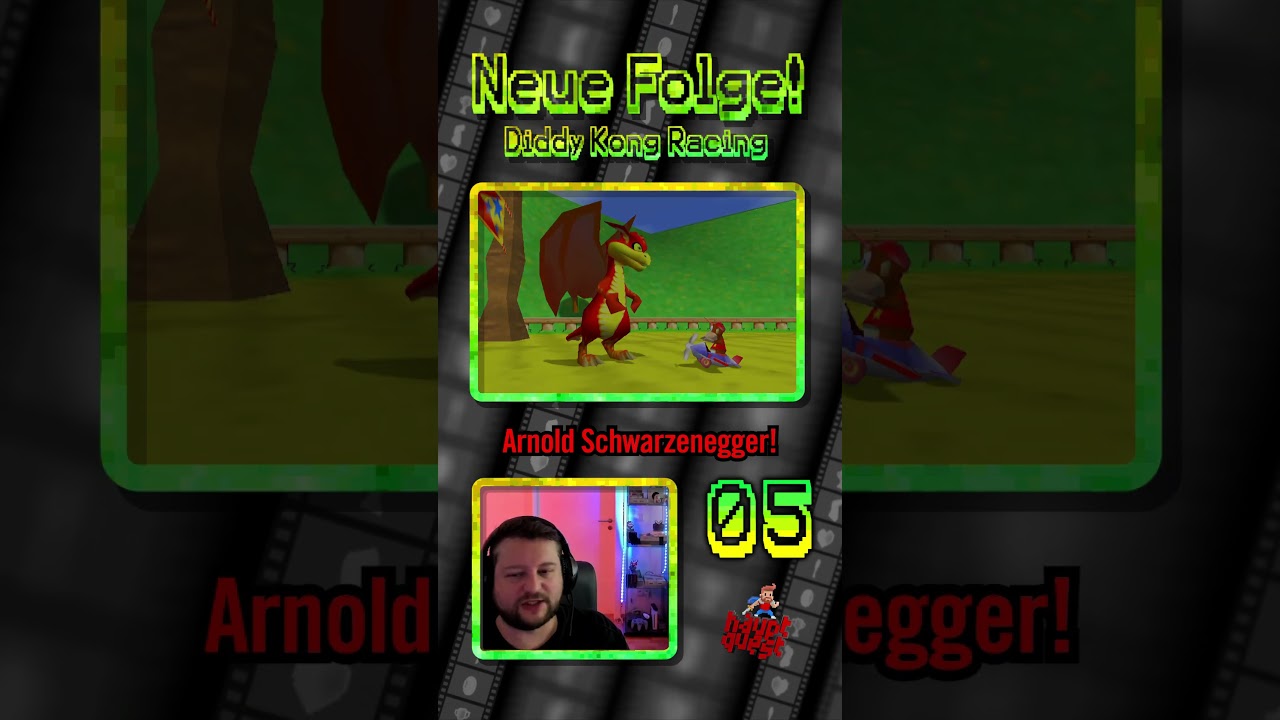 Diddy Kong Racing #05 Endgegner: Schwarzenegger - Let's Play - Hauptquest - N64