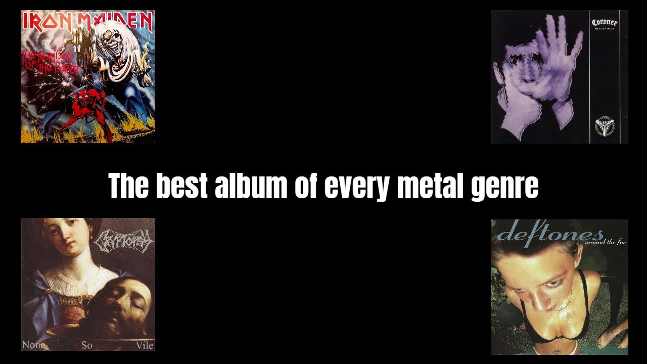 The Best Album Of Every Metal Genre (67 genres)