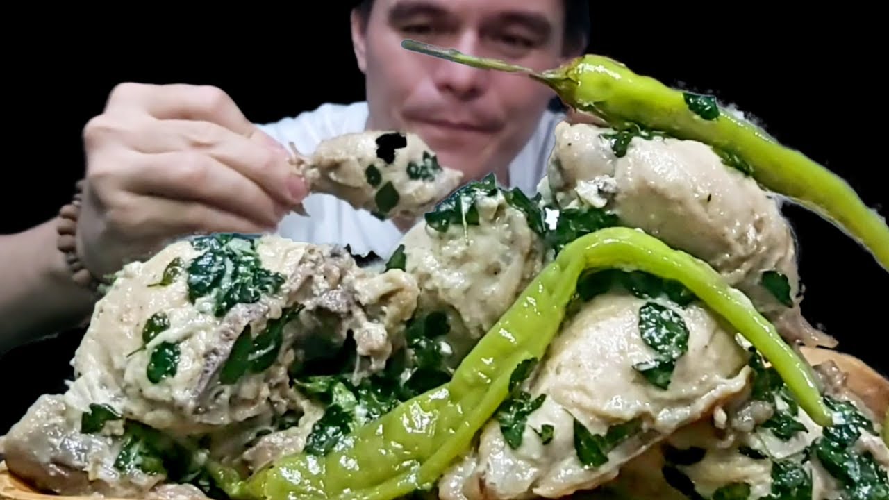 BEST CHICKEN MALUNGGAY with COCONUT MILK | MUKBANG ASMR | EATING SHOW | REAL MUKBANG