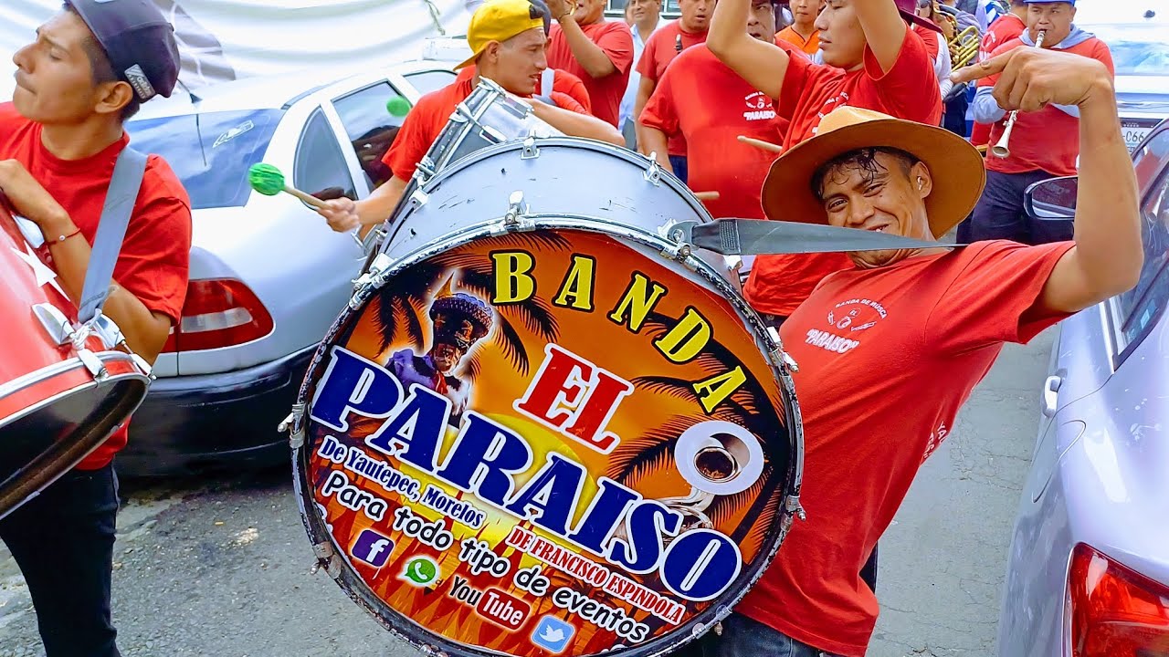 brinco de chinelo en santiago analco, -banda el paraiso-fiesta patronal 2023