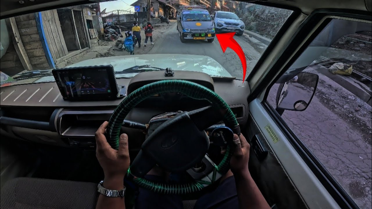 Daily Driving Bolero Pickup ASMR POV Drive Cabin View 