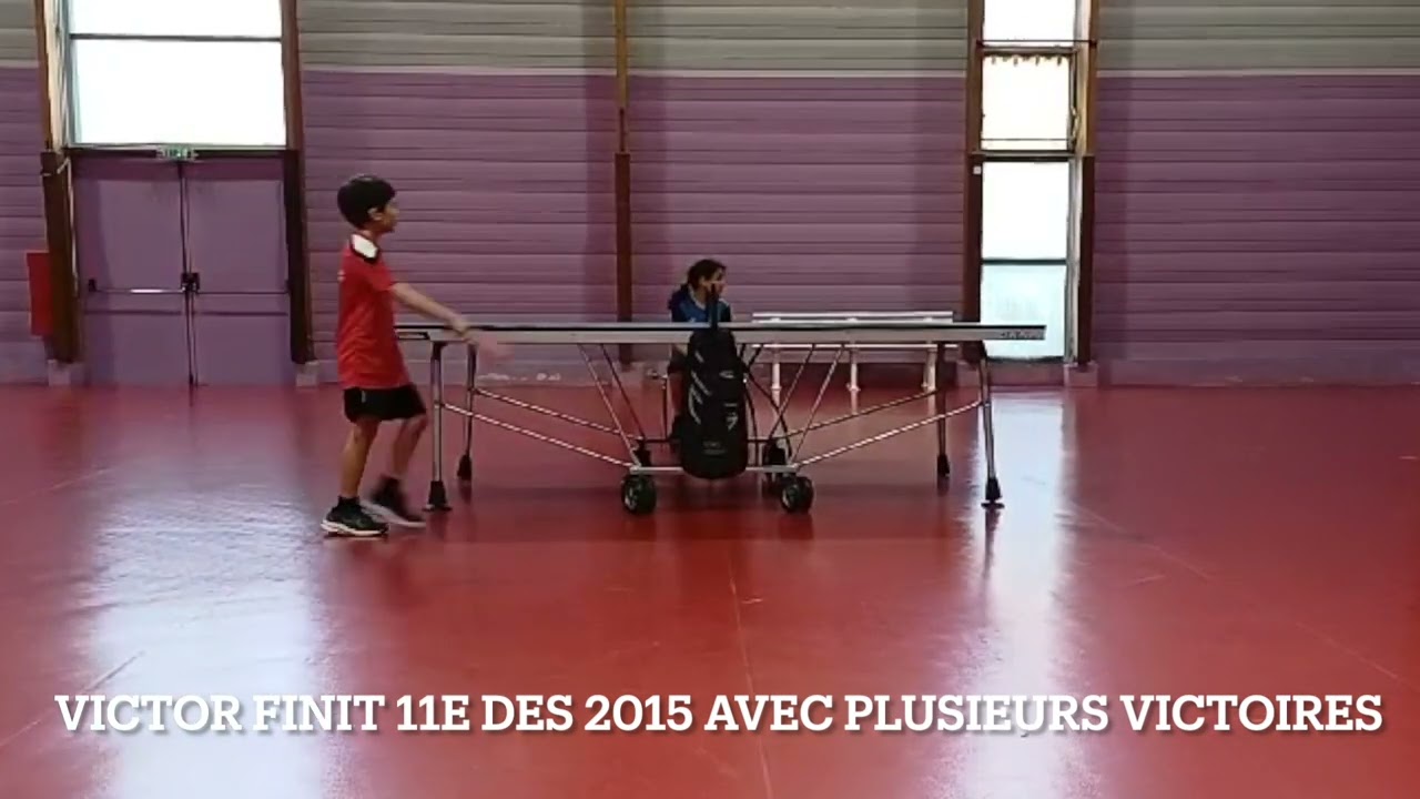 Top détection tennis de table pour le club de Saint-Tropez