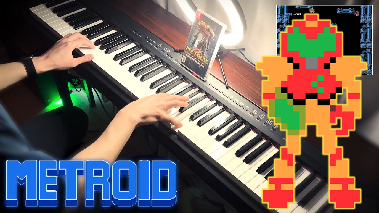 METROID - Brinstar Theme | Piano Cover