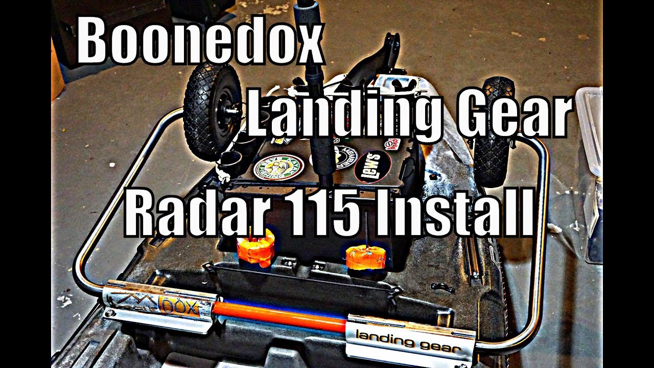 Boonedox Landing Gear install ~ Radar 115