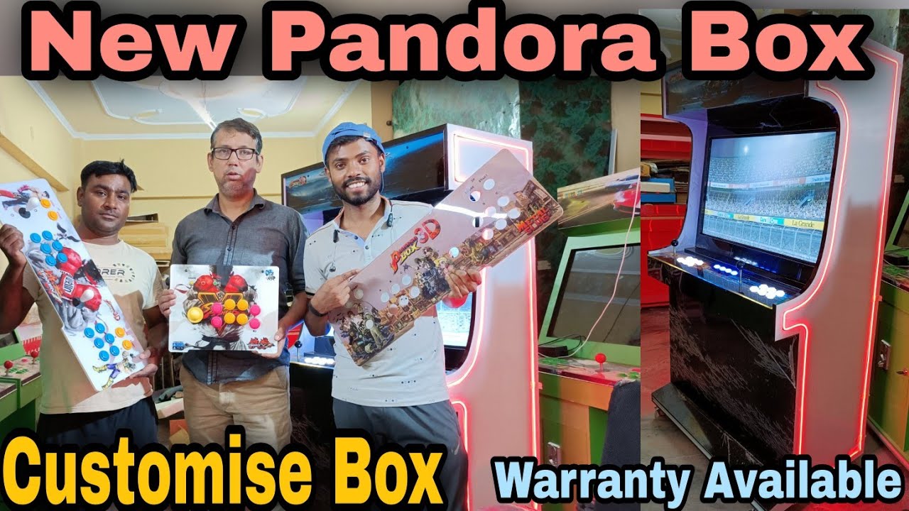 New Pandora Box in 2022 Retro games And Arcade  games | EX DX | The Vishal Kumar Pandora Game Box