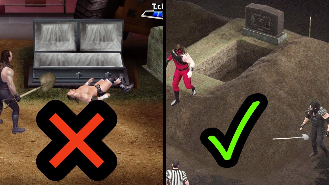 The Biggest Match Type Errors In WWE Games History