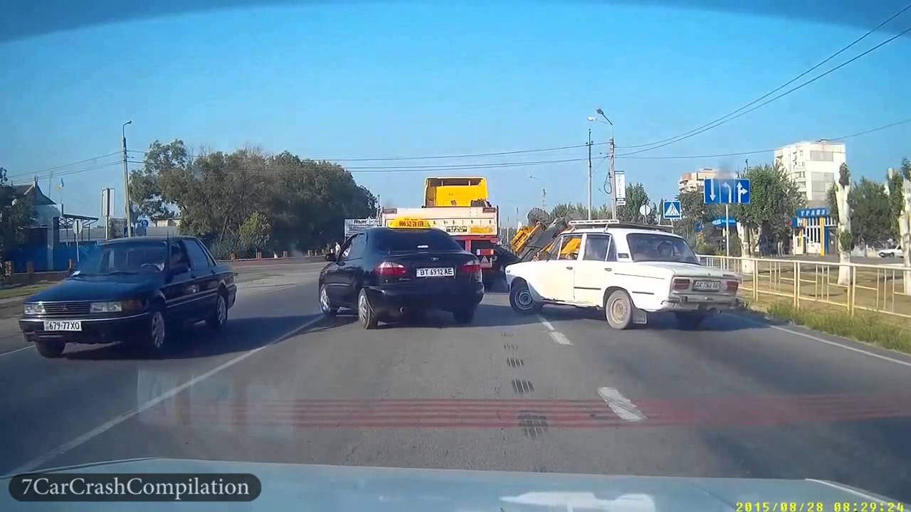 Подборка Аварий и ДТП 2015 Август   555   Car Crash Compilation August 2015