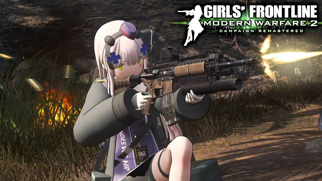 Girls' Frontline: Modern Warfare 2 Campaign Remastered (3D T-Dolls) | Эпизод 1 | Кинематографичес...