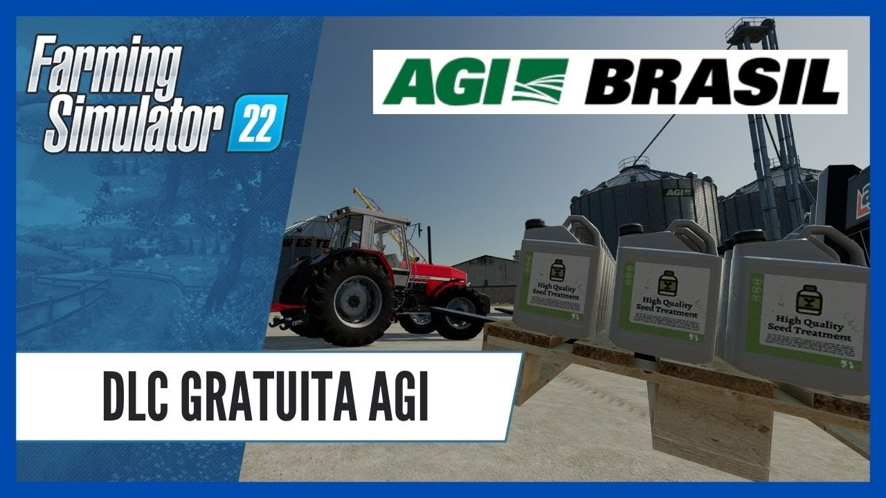 Tratamento de sementes? Conheça a NOVA DLC do FARMING SIMULATOR 22