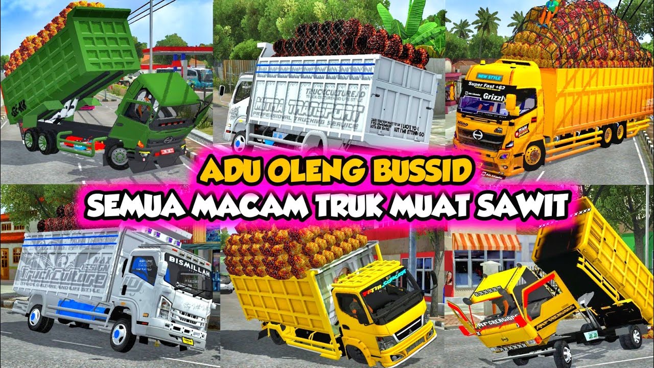 AUTO DIPECAT.🤣 K0MPILASI ADU OLENG BUSSID SEMUA MOD TRUK MUAT SAWIT SUPER GAYOR | TRENDING TOPIK 🔥‼️