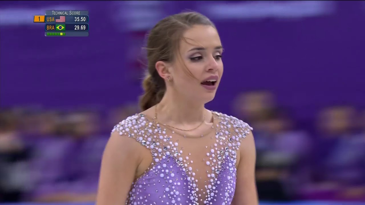 Jogos Olímpicos de Inverno 2018 -  Isadora Williams (Brasil)