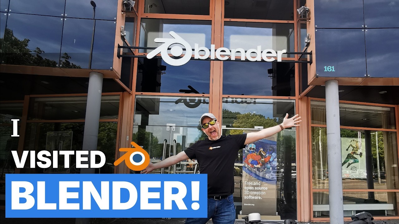 HAPPY NEW YEAR! (Also .. I visited Blender!)