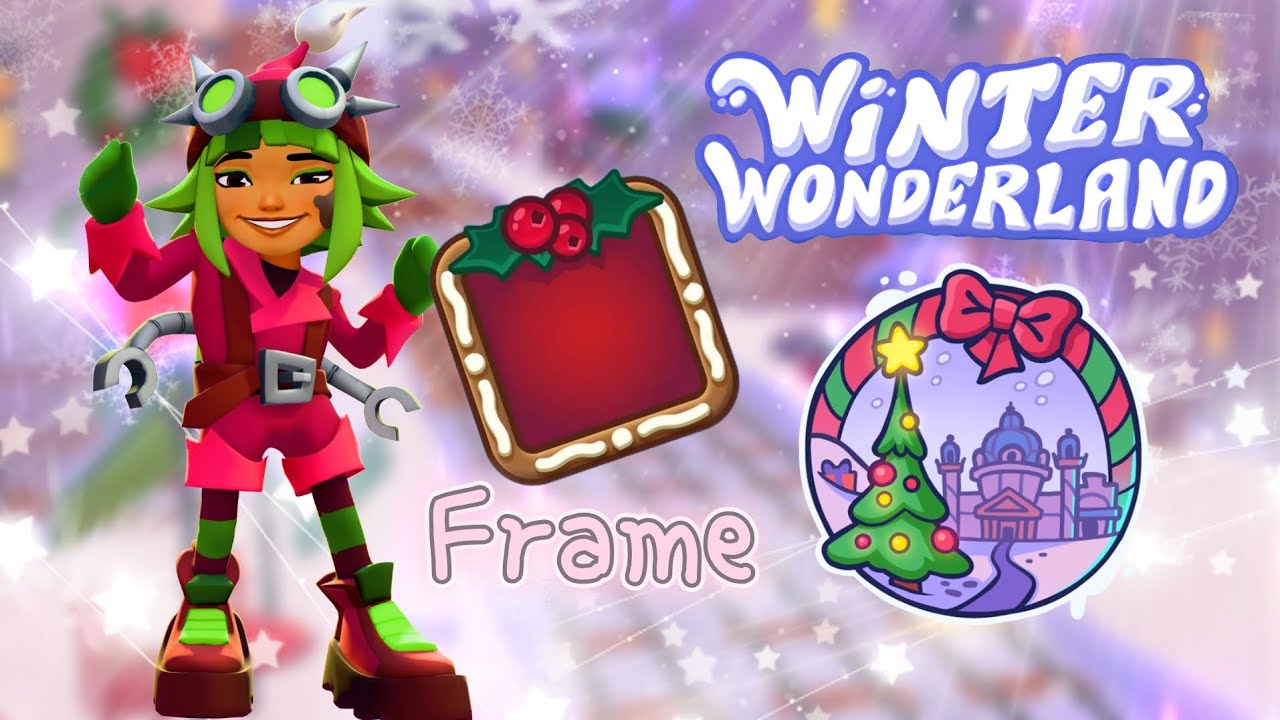 ✨Subway Surfers / One Run Challenge in Winter Wonderland to get the Christmas frame!!! 🥳☃️❄️