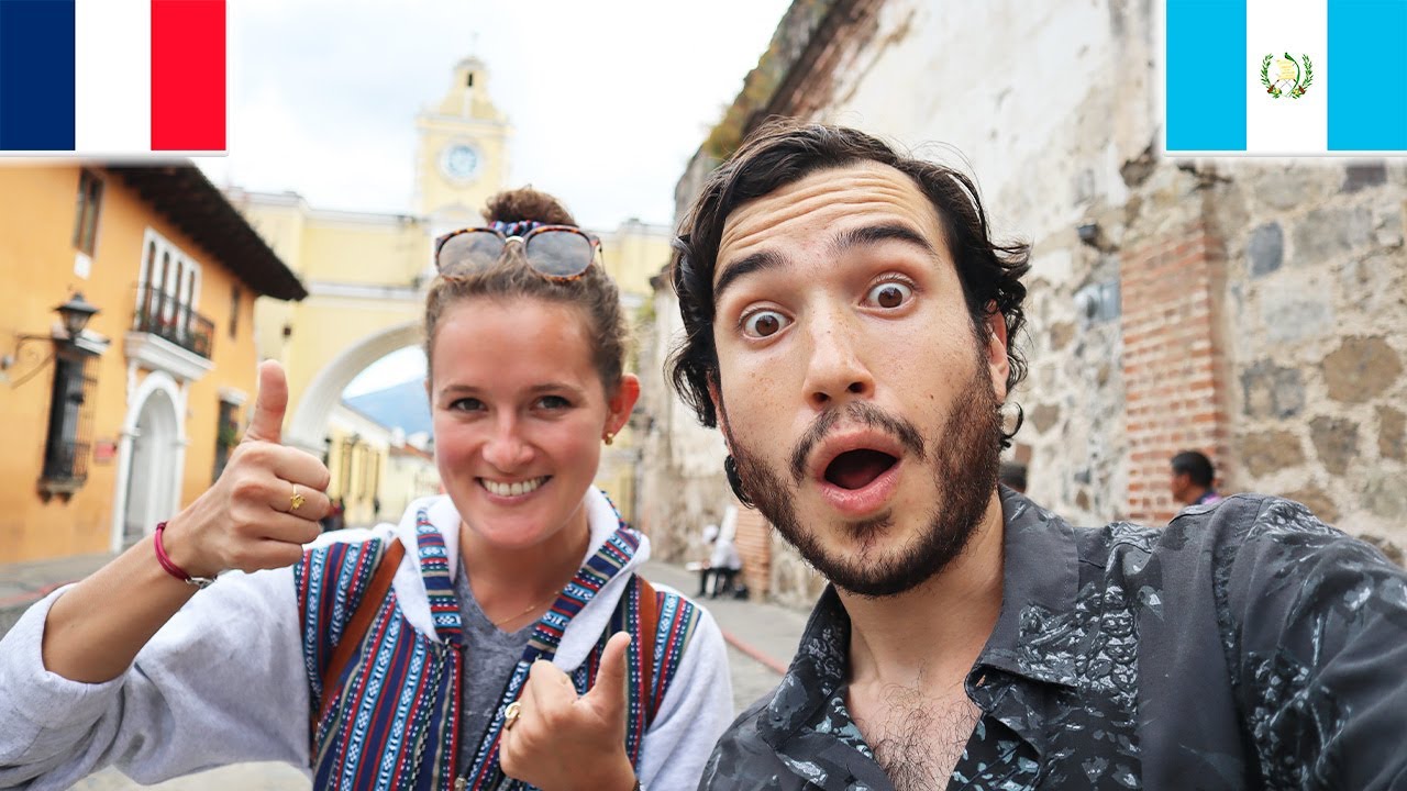 🇫🇷 FRANCESA VISITA ANTIGUA GUATEMALA POR PRIMERA VEZ 🇬🇹😍 SE ENAMORA