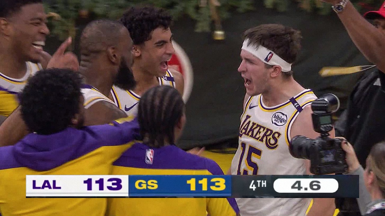 INSANE 2024 CHRISTMAS ENDING LAKERS VS WARRIORS
