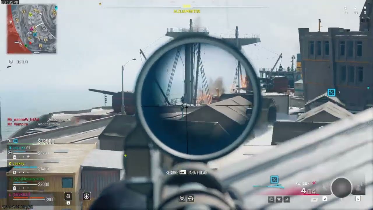 1 noob no WAEZONE #04 Ressurgencia: ŁÜŽ KAR98K ta insana demais