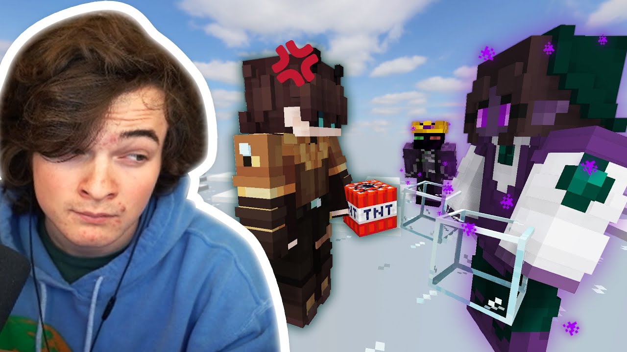 Tubbo Goes To War Against Aimsey Because Of Glass Roof Project! ORIGINS SMP