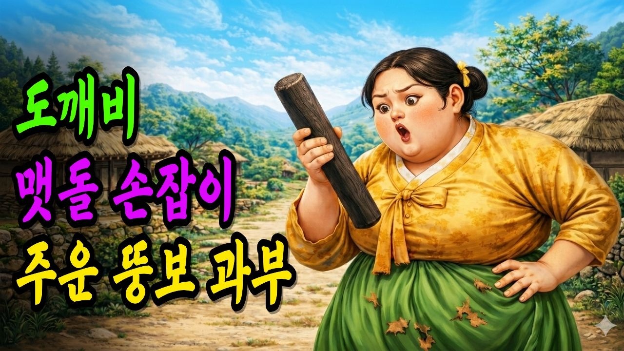 [돌쇠만담 옛날이야기] 맷돌 손잡이 하나로 팔자 고친 뚱보 과부.ㅣ옛날이야기ㅣ만담ㅣ야담ㅣ설화ㅣ조선만담ㅣ조선야담ㅣ오디오북ㅣ조선시대ㅣ