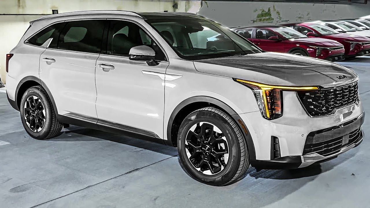 Kia Sorento 2025 года — великолепный 7-местный внедорожник среднего размера