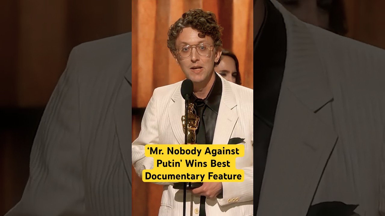 &lsquo;Mr. Nobody Against Putin&rsquo; Wins Best Documentary Feature | 98th Oscars Speech (2026)