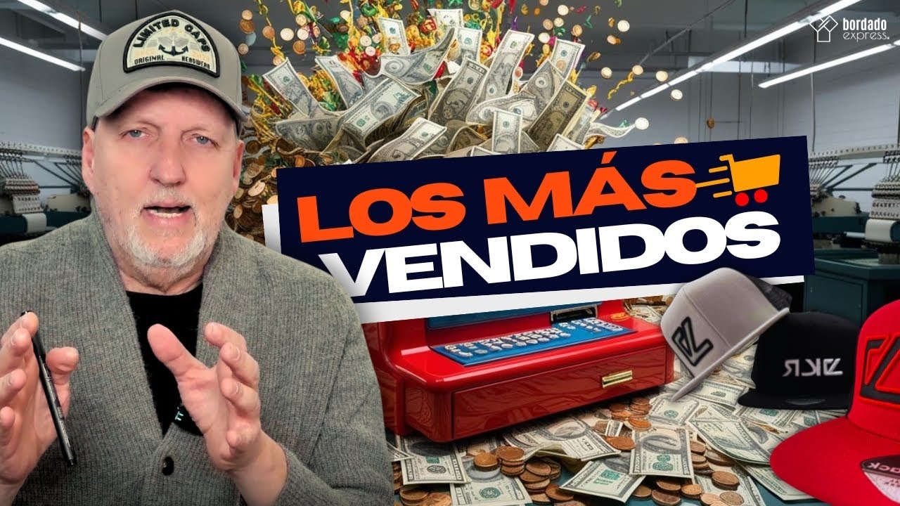 👉🏻 Estos Son los Productos BORDADOS MÁS VENDIDOS 💸 + Replica Mis TÉCNICAS Para VENDER MÁS 🤑