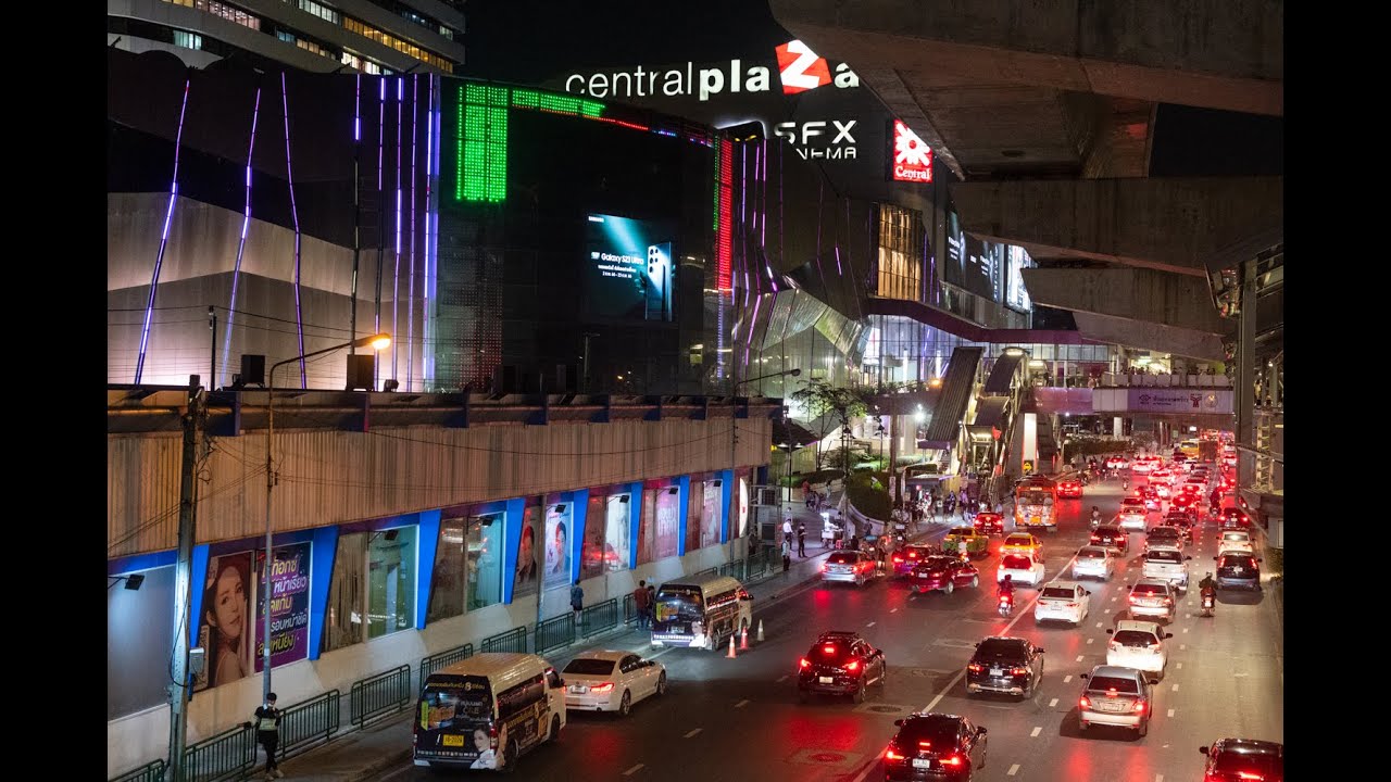 [4K] Walk inside Central Plaza Ladprao shopping destination in Bangkok on the evening