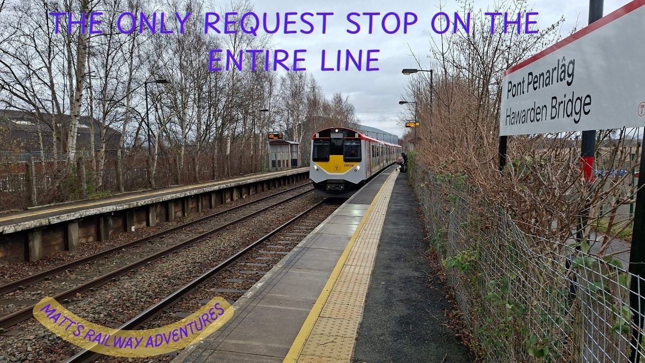The Only Request Stop on This Entire Railway Line