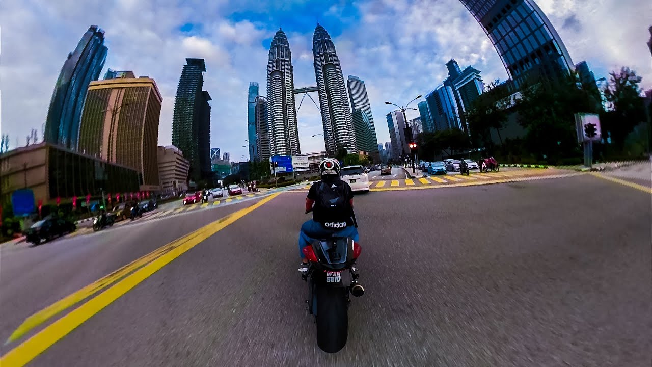 SOLO RIDE JB KE KL | AN EVENING AT KLCC | ZX10R