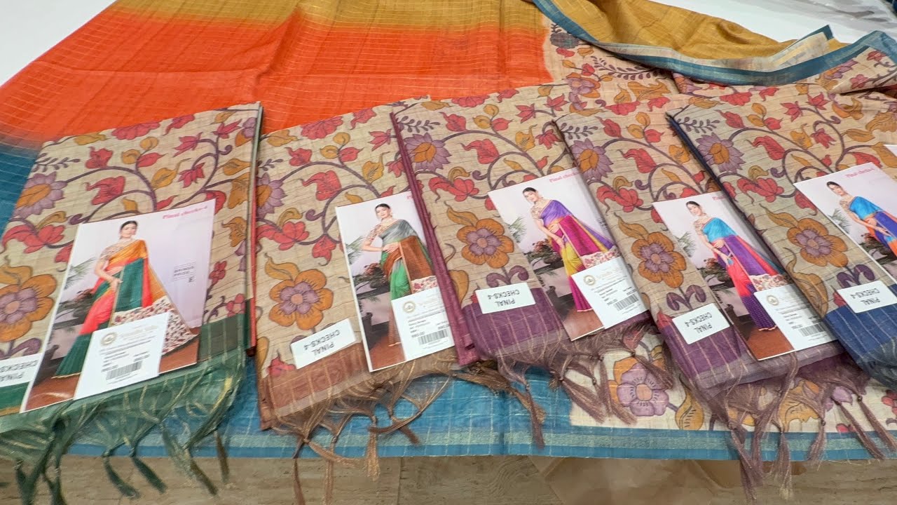 POCKET FRIENDLY🥳🚨Bangalore Malleshwaram Beautiful Sarees @ Offer Prices with Free Shipping.
