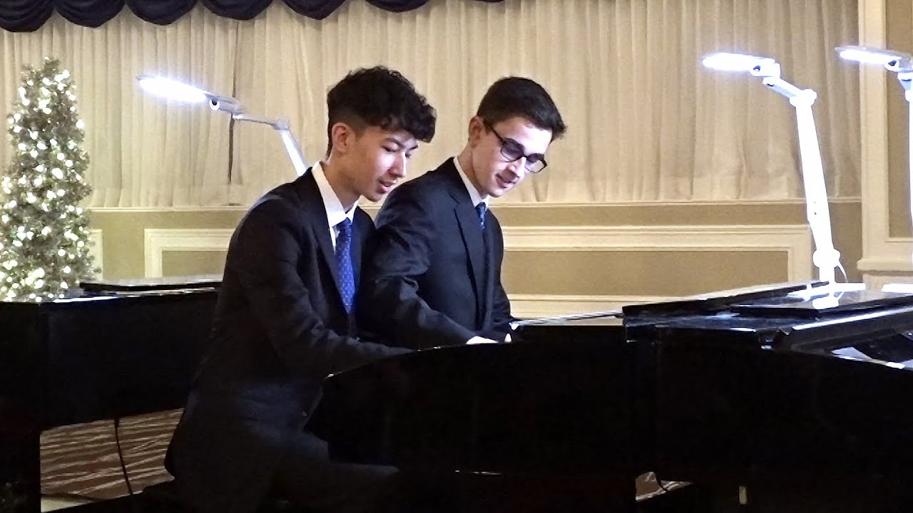 Ukrainian Bell Carol piano duet (arr. Heyde/Tedesco) | Christmas concert 2019