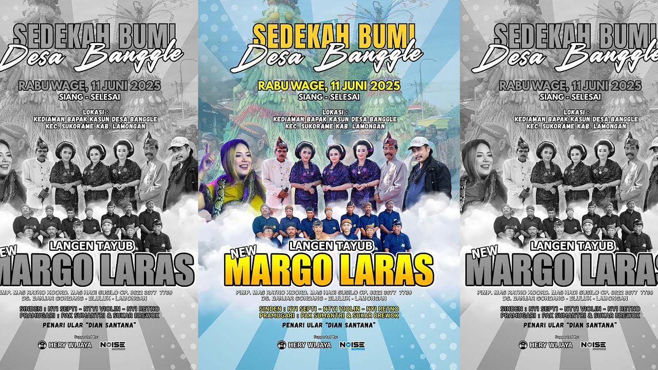 LIVE LANGEN TAYUB NEW MARGO LARAS - SEDEKAH BUMI DS. BANGGLE KEC. SUKORAME KAB. LAMONGAN