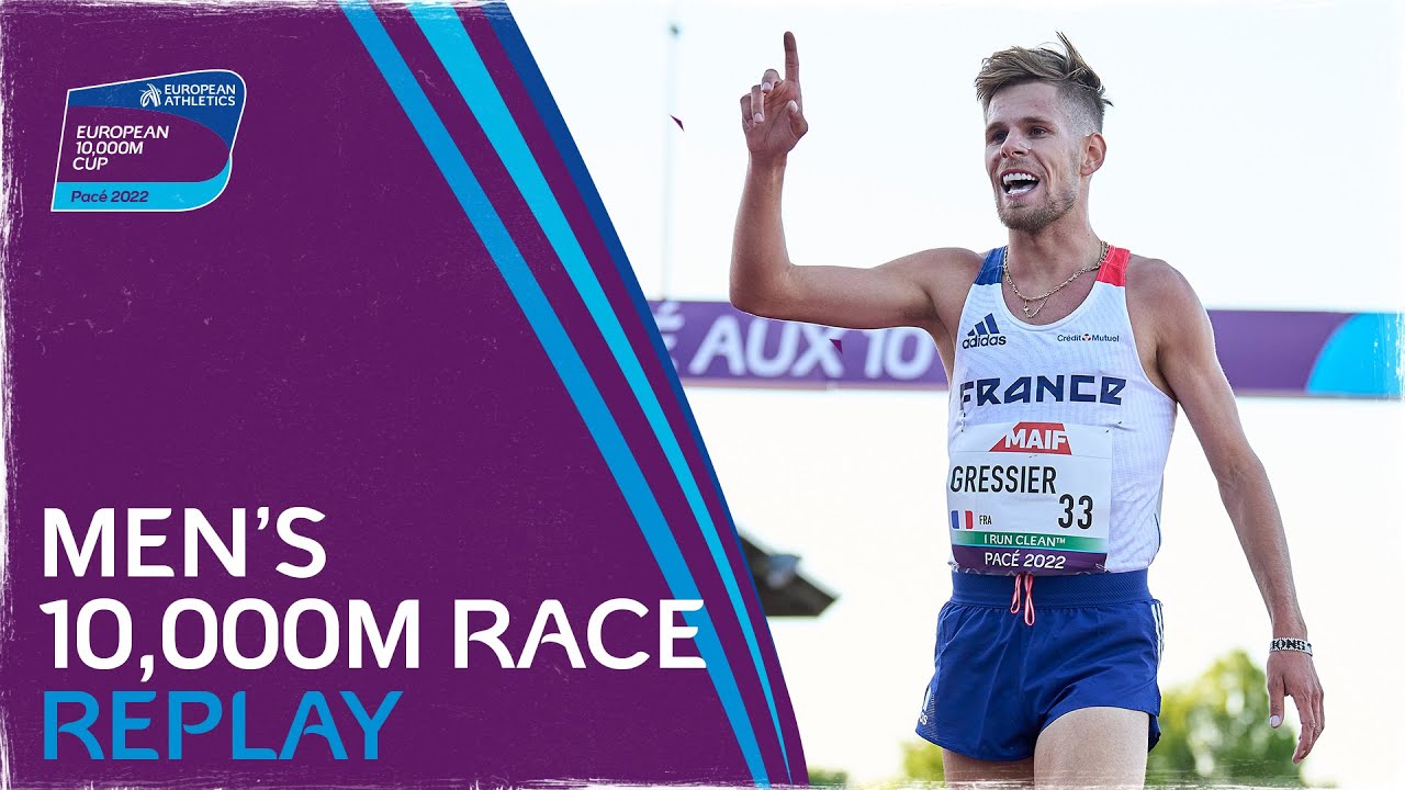 CLASSY Jimmy Gressier Wins In France - European 10,000m Cup Men’s Replay