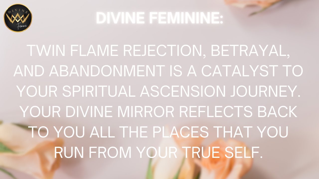 DIVINE FEMININE 🌸 Heal From Rejection On Your Twin Flame Journey - Rise Into Your Feminine Power!