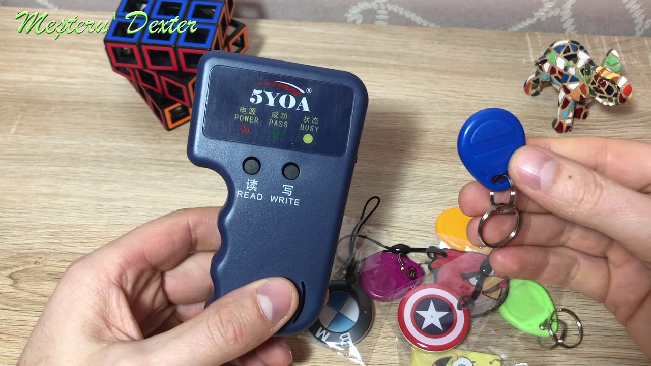 Cum se copiaza un card de interfon!