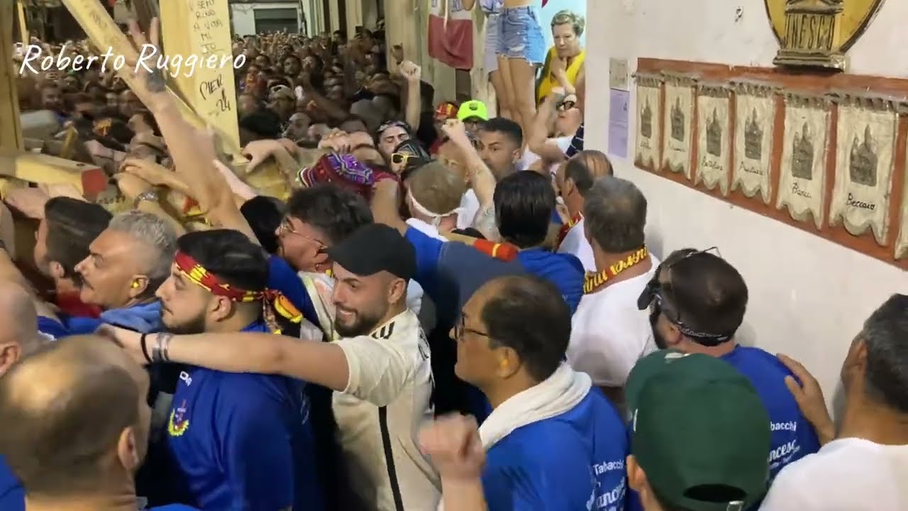 Nola 2024 - Giglio del Fabbro alla girata carceri