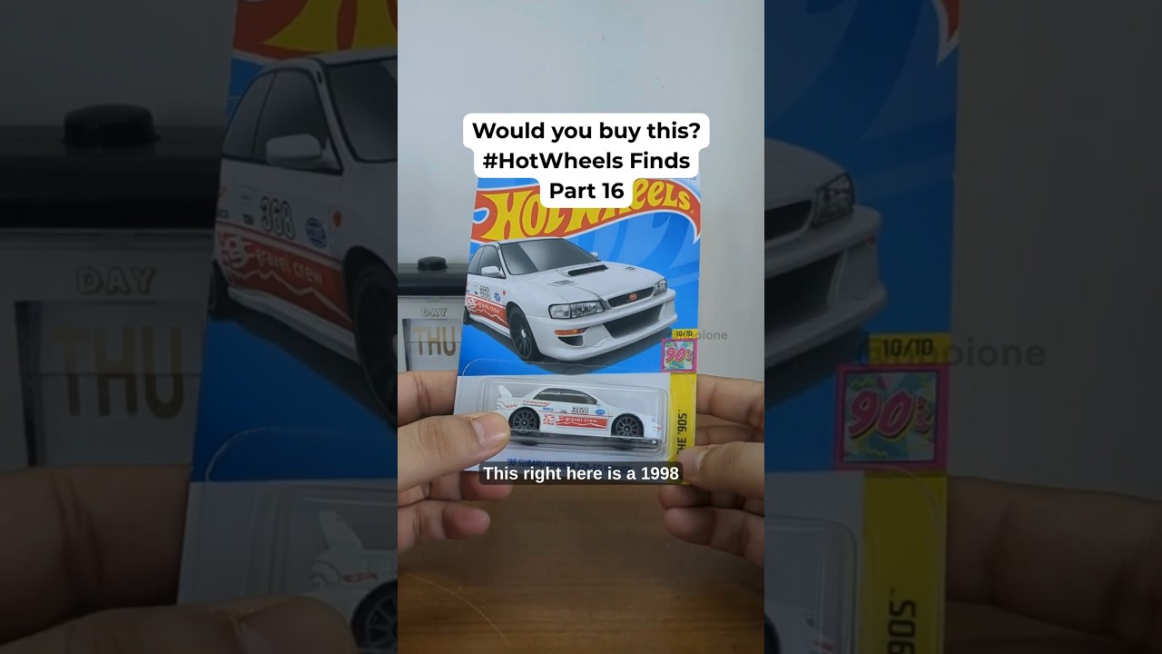 Is this Subaru Impreza HotWheels car worth the hype? | HotWheels in India #hotwheels #subaruimpreza