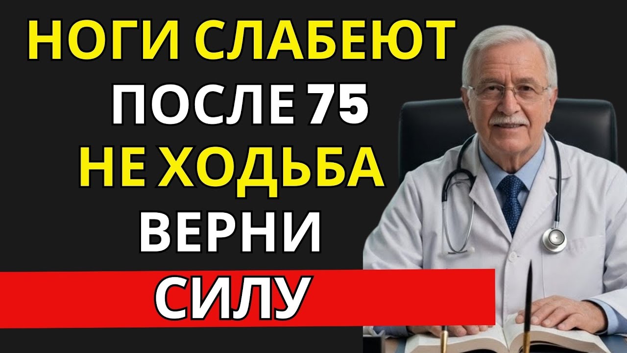 ВРАЧ ОБЪЯСНЯЕТ: 5 упражнений, которые останавливают потерю силы после 75 — без тренажёров
