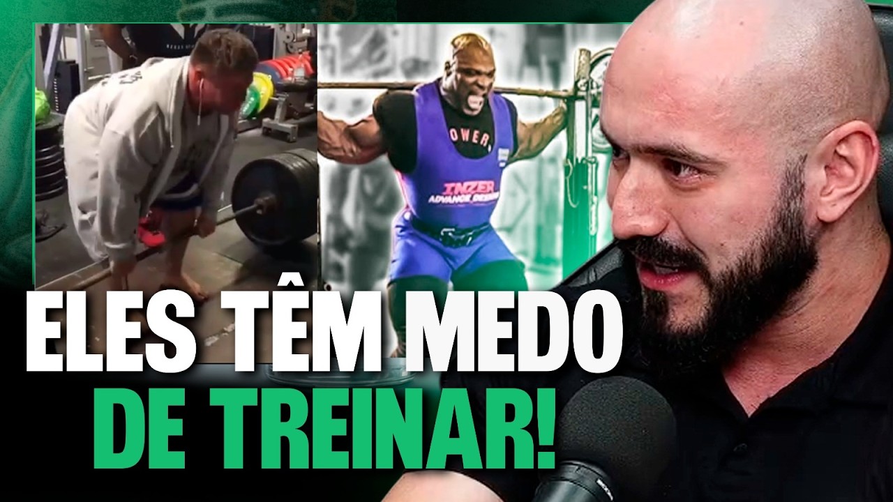ELES TÊM MEDO DE TREINAR!